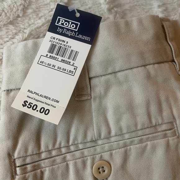 Polo Ralph Lauren Other - New Polo Ralph Lauren Khaki Casual Tan Chino Pants Preppy Size 8
